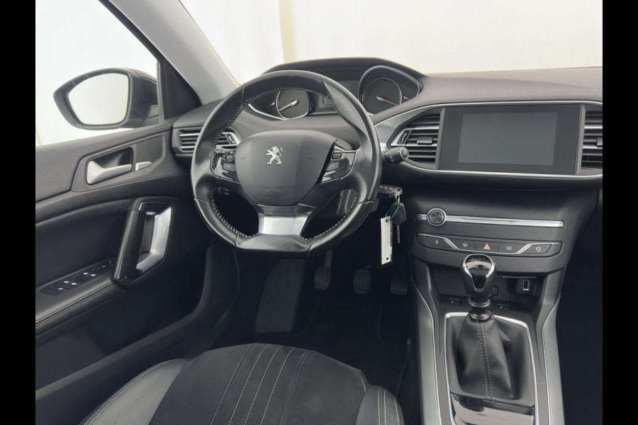Peugeot 308 SW 1.5 BlueHDi Blue Lease Premium (INCL.BTW) *PANO | LEATHER-MICROFIBRE | FULL-LED | DENON-AUDIO | BLIND-SPOT | SPORT-SEATS | NAVI-FULLMAP | KEYLESS | DAB | LANE-ASSIST | CAMERA | ECC | CARPLAY | PDC | 17''ALU*