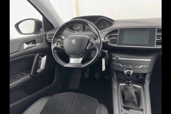 Peugeot 308 SW 1.5 BlueHDi Blue Lease Premium (INCL.BTW) *PANO | LEATHER-MICROFIBRE | FULL-LED | DENON-AUDIO | BLIND-SPOT | SPORT-SEATS | NAVI-FULLMAP | KEYLESS | DAB | LANE-ASSIST | CAMERA | ECC | CARPLAY | PDC | 17''ALU*
