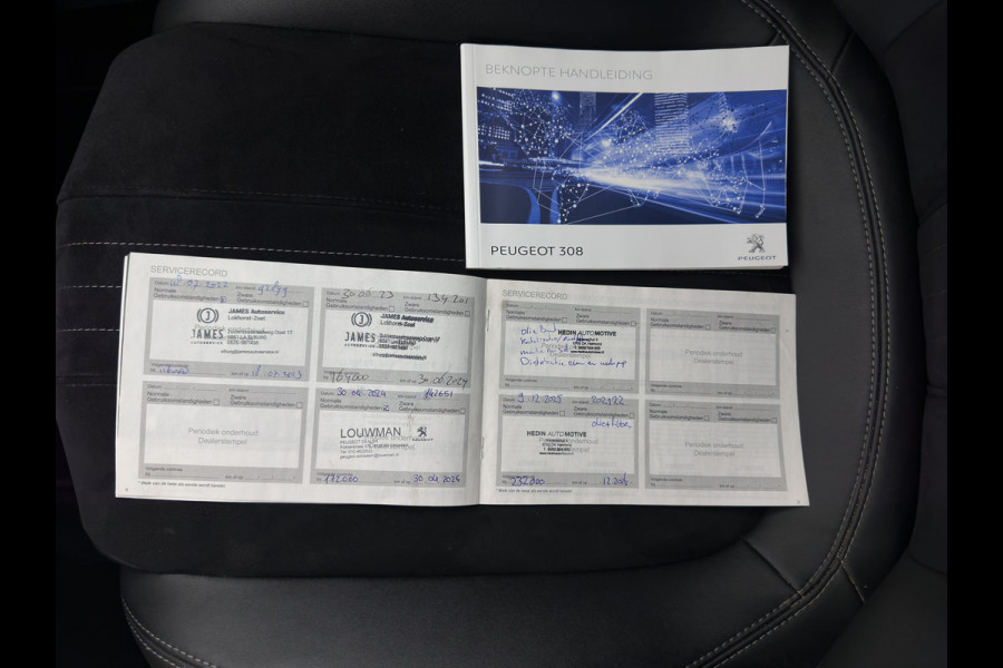 Peugeot 308 SW 1.5 BlueHDi Blue Lease Premium (INCL.BTW) *PANO | LEATHER-MICROFIBRE | FULL-LED | DENON-AUDIO | BLIND-SPOT | SPORT-SEATS | NAVI-FULLMAP | KEYLESS | DAB | LANE-ASSIST | CAMERA | ECC | CARPLAY | PDC | 17''ALU*