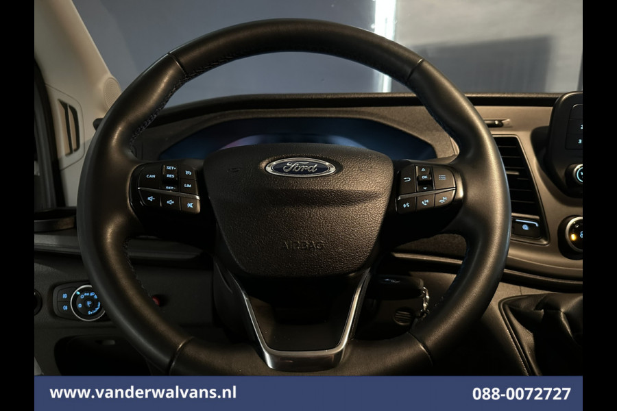 Ford Transit 2.0 TDCI 155pk Bakwagen 225cm Hoog Laadklep Euro6 Airco | 1050kg laadvermogen | Camera | Cruisecontrol | Verwarmde voorruit Bijrijdersbank