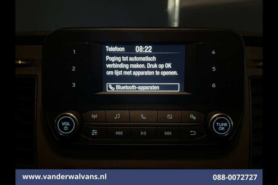 Ford Transit 2.0 TDCI 155pk Bakwagen 225cm Hoog Laadklep Euro6 Airco | 1050kg laadvermogen | Camera | Cruisecontrol | Verwarmde voorruit Bijrijdersbank