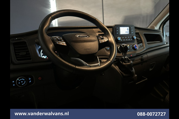 Ford Transit 2.0 TDCI 155pk Bakwagen 225cm Hoog Laadklep Euro6 Airco | 1050kg laadvermogen | Camera | Cruisecontrol | Verwarmde voorruit Bijrijdersbank