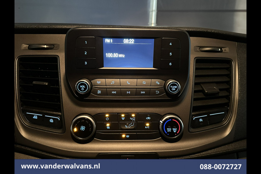 Ford Transit 2.0 TDCI 155pk Bakwagen 225cm Hoog Laadklep Euro6 Airco | 1050kg laadvermogen | Camera | Cruisecontrol | Verwarmde voorruit Bijrijdersbank