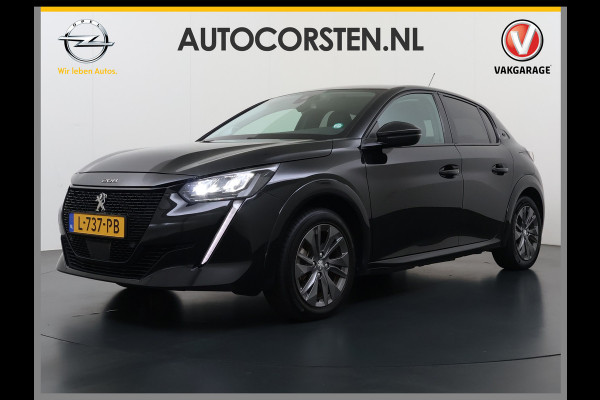 Peugeot e-208 EV Allure Pack 50kWh Stoelverwarming 3D-Navi 360°Camera Ecc Bluetooth Apple Carplay Android Auto Regen-Lichtsensor Cruise Control Led Privacy Glas Isofix Origineel Nederlandse Auto