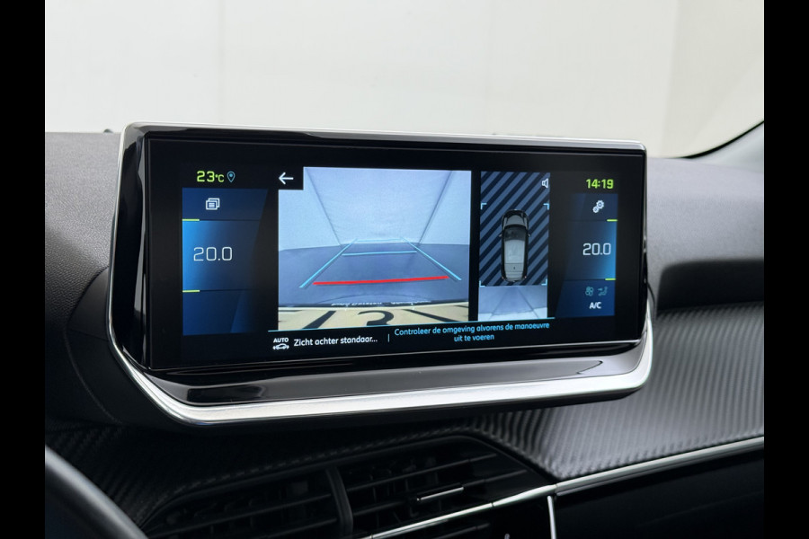 Peugeot e-208 EV Allure Pack 50kWh Stoelverwarming 3D-Navi 360°Camera Ecc Bluetooth Apple Carplay Android Auto Regen-Lichtsensor Cruise Control Led Privacy Glas Isofix Origineel Nederlandse Auto