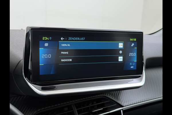 Peugeot e-208 EV Allure Pack 50kWh Stoelverwarming 3D-Navi 360°Camera Ecc Bluetooth Apple Carplay Android Auto Regen-Lichtsensor Cruise Control Led Privacy Glas Isofix Origineel Nederlandse Auto
