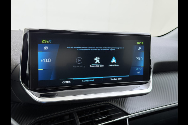 Peugeot e-208 EV Allure Pack 50kWh Stoelverwarming 3D-Navi 360°Camera Ecc Bluetooth Apple Carplay Android Auto Regen-Lichtsensor Cruise Control Led Privacy Glas Isofix Origineel Nederlandse Auto