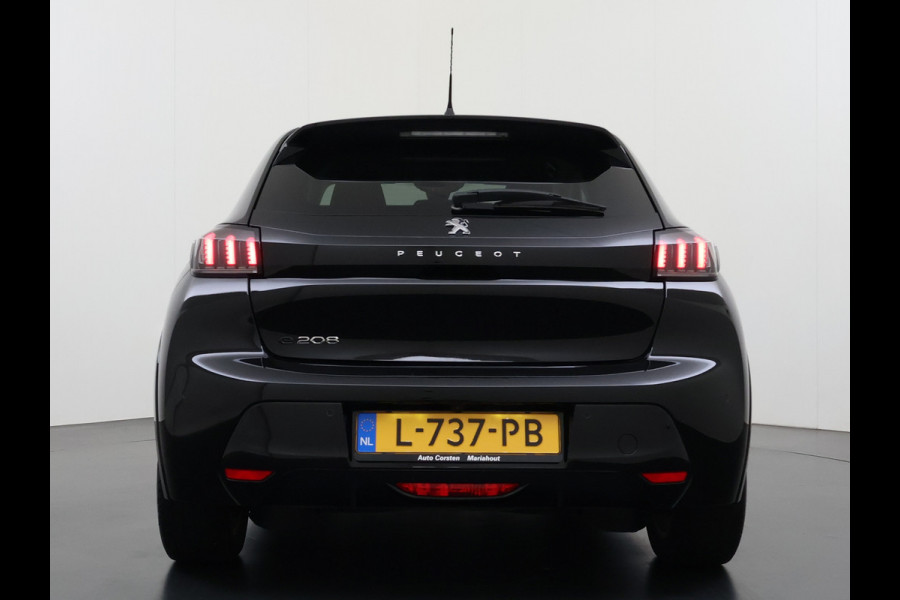 Peugeot e-208 EV Allure Pack 50kWh Stoelverwarming 3D-Navi 360°Camera Ecc Bluetooth Apple Carplay Android Auto Regen-Lichtsensor Cruise Control Led Privacy Glas Isofix Origineel Nederlandse Auto