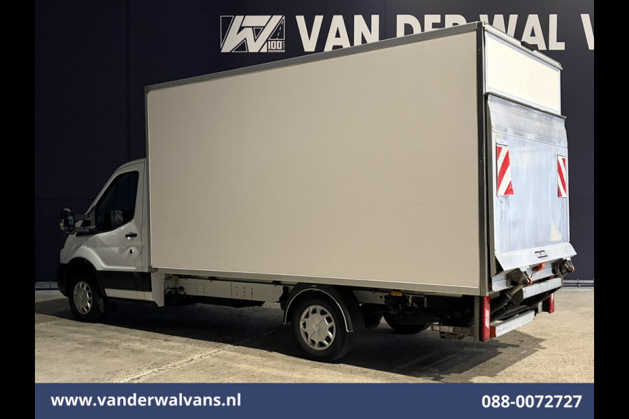 Ford Transit 2.0 TDCI 130pk Bakwagen Laadklep Euro6 Airco | 1040kg laadvermogen | Cruisecontrol | Verwarmde Voorruit Bijrijdersbank