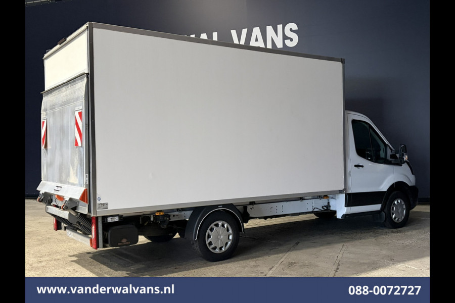 Ford Transit 2.0 TDCI 130pk Bakwagen Laadklep Euro6 Airco | 1040kg laadvermogen | Cruisecontrol | Verwarmde Voorruit Bijrijdersbank