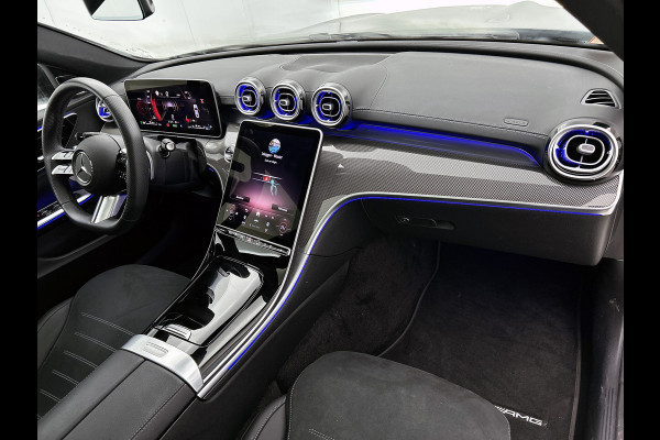 Mercedes-Benz C-Klasse 300 e Business Solution AMG AMG Line l Panoramadak l Burmester l Digital Light l Apple Carplay l Nightpakket l 360°-camera l Trekhaak | Inclusief 24 maanden MB Certified garantie voor Europa.