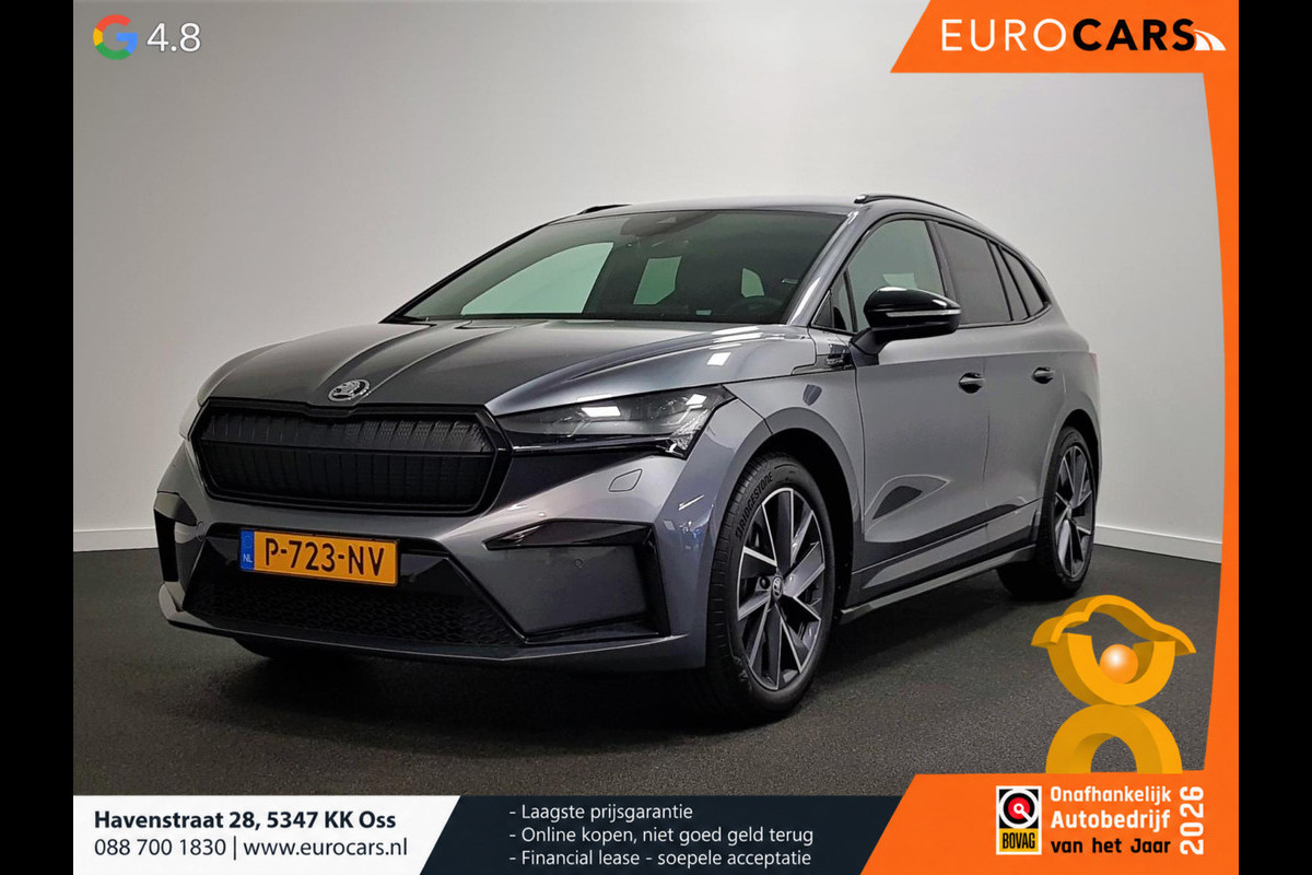 Škoda ENYAQ iV 80 Sportline DEMO ! Navigatie Climate pack Assistentie pack LED Extra Getint glas Lichtmetalen Velgen