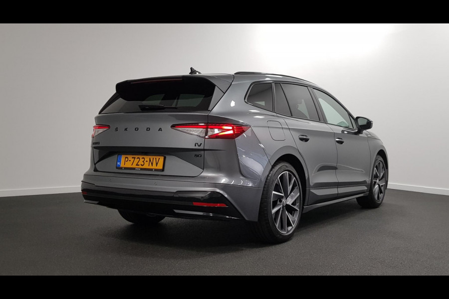 Škoda ENYAQ iV 80 Sportline DEMO ! Navigatie Climate pack Assistentie pack LED Extra Getint glas Lichtmetalen Velgen