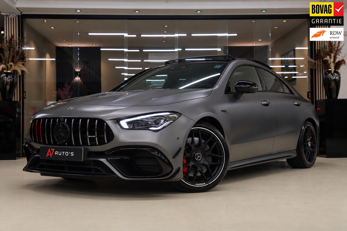 Mercedes-Benz CLA-Klasse AMG 45 S 4MATIC+ Premium Plus PANO/CARPLAY/360CAM/BURM/MEMORY/VOL