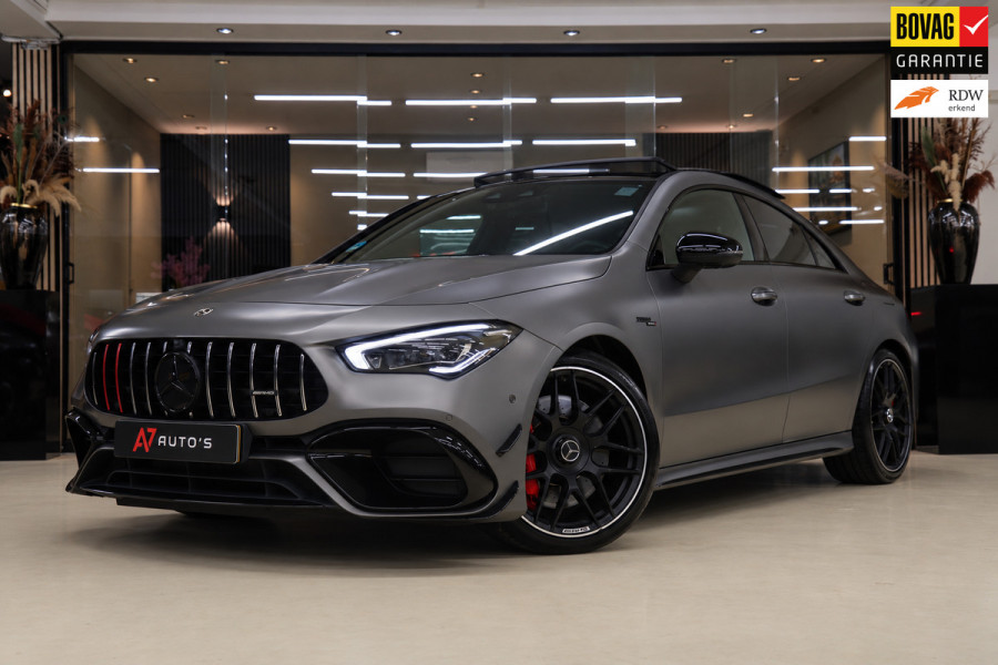 Mercedes-Benz CLA-Klasse AMG 45 S 4MATIC+ Premium Plus PANO/CARPLAY/360CAM/BURM/MEMORY/VOL
