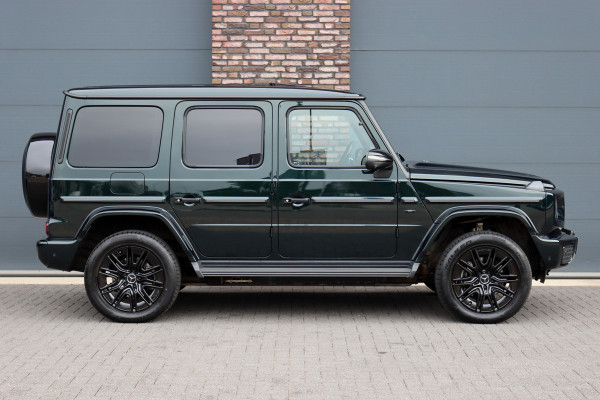 Mercedes-Benz G-Klasse 580 AMG Line 116 kWh | Schuifdak | Techniekpakket | Distronic | Burmester | Nappa Leder | Verwarmd Stuurwiel | Surround Camera | Augmented Reality | Keyless Go |