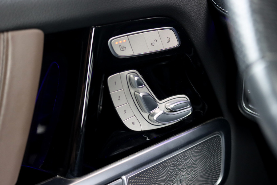 Mercedes-Benz G-Klasse 580 AMG Line 116 kWh | Schuifdak | Techniekpakket | Distronic | Burmester | Nappa Leder | Verwarmd Stuurwiel | Surround Camera | Augmented Reality | Keyless Go |