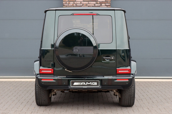 Mercedes-Benz G-Klasse 580 AMG Line 116 kWh | Schuifdak | Techniekpakket | Distronic | Burmester | Nappa Leder | Verwarmd Stuurwiel | Surround Camera | Augmented Reality | Keyless Go |