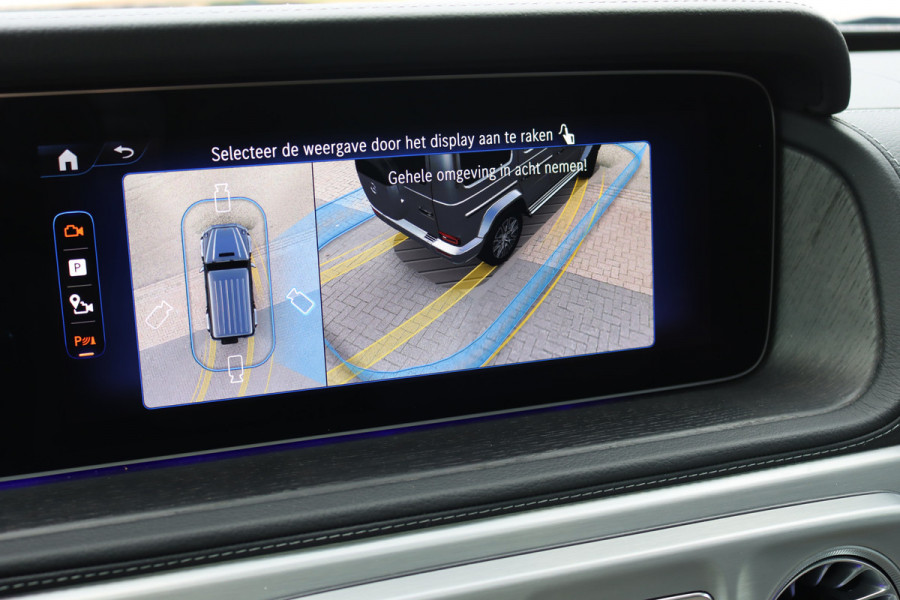 Mercedes-Benz G-Klasse 580 AMG Line 116 kWh | Schuifdak | Techniekpakket | Distronic | Burmester | Nappa Leder | Verwarmd Stuurwiel | Surround Camera | Augmented Reality | Keyless Go |