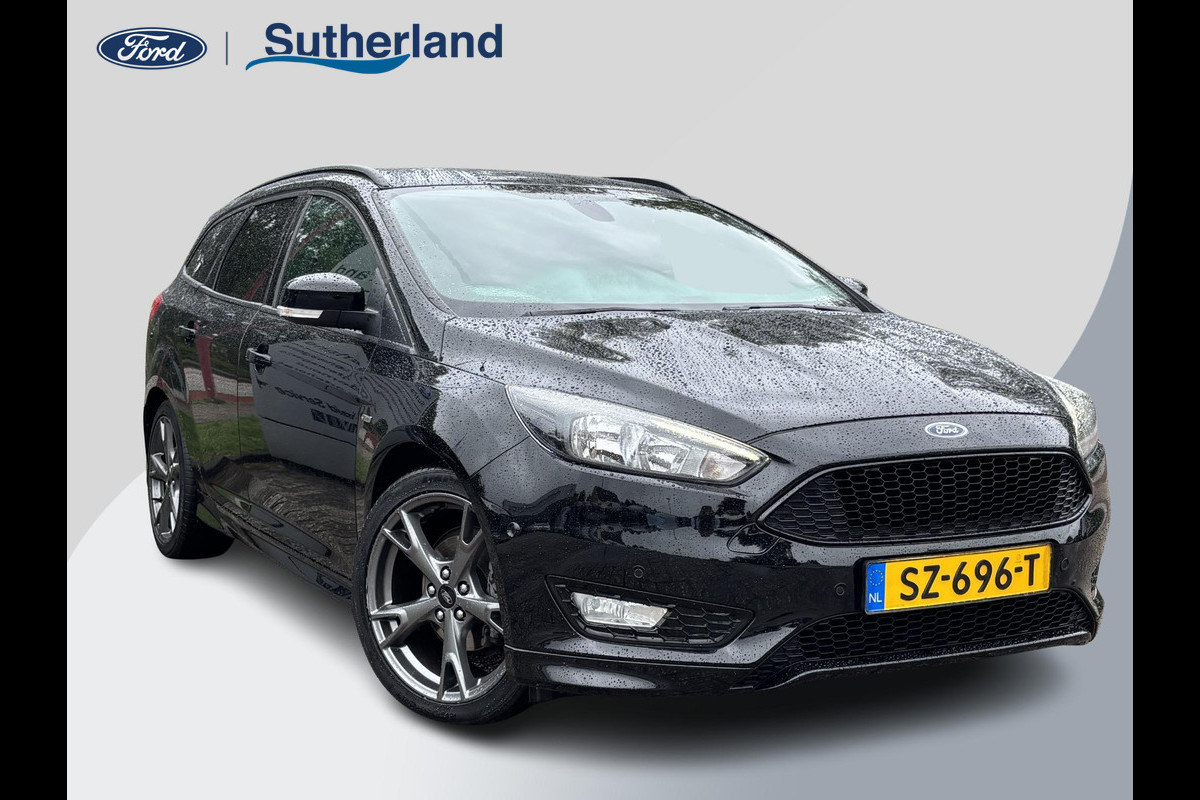 Ford FOCUS Wagon 1.0 ST-Line 125pk | Trekhaak | 18 inch velgen | Climate control | Voorruit verwarming | NLD auto | Carplay, Android auto