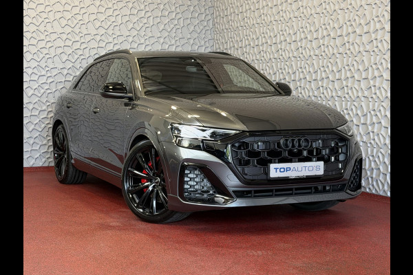 Audi Q8 60 TFSI E COMPETITION PLUS LUCHTVERING SOFT.CLOSE 23''LMV B&O ACHTERAS.BST VALCONA LEER TREKHAAK HEADUP CARBON.INT MATRIX/LASER NIEUWE ONGEBRUIKTE AUTO
