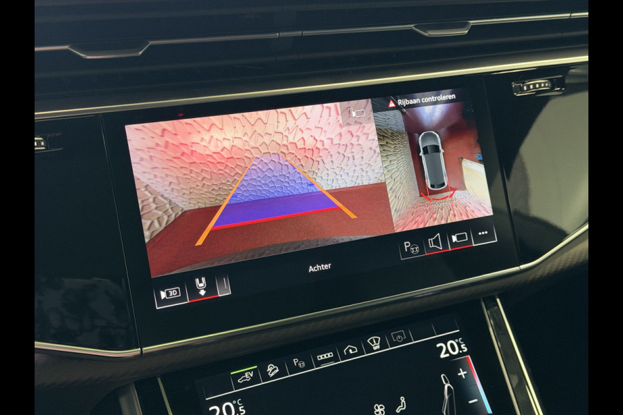 Audi Q8 60 TFSI E COMPETITION PLUS LUCHTVERING SOFT.CLOSE 23''LMV B&O ACHTERAS.BST VALCONA LEER TREKHAAK HEADUP CARBON.INT MATRIX/LASER NIEUWE ONGEBRUIKTE AUTO