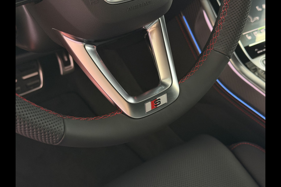Audi Q8 60 TFSI E COMPETITION PLUS LUCHTVERING SOFT.CLOSE 23''LMV B&O ACHTERAS.BST VALCONA LEER TREKHAAK HEADUP CARBON.INT MATRIX/LASER NIEUWE ONGEBRUIKTE AUTO