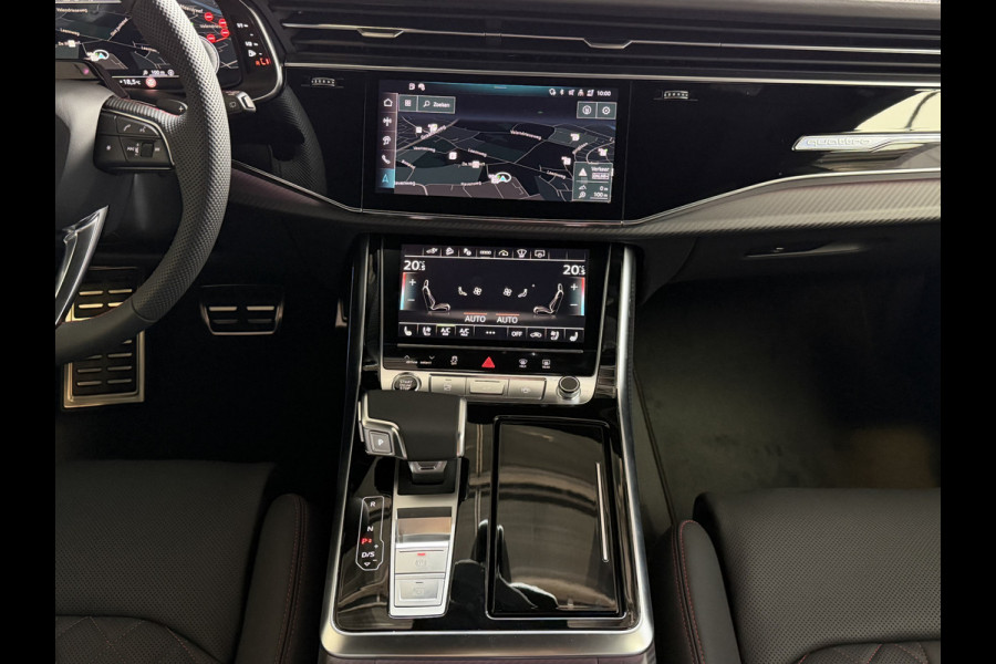 Audi Q8 60 TFSI E COMPETITION PLUS LUCHTVERING SOFT.CLOSE 23''LMV B&O ACHTERAS.BST VALCONA LEER TREKHAAK HEADUP CARBON.INT MATRIX/LASER NIEUWE ONGEBRUIKTE AUTO