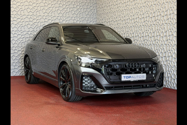Audi Q8 60 TFSI E COMPETITION PLUS LUCHTVERING SOFT.CLOSE 23''LMV B&O ACHTERAS.BST VALCONA LEER TREKHAAK HEADUP CARBON.INT MATRIX/LASER NIEUWE ONGEBRUIKTE AUTO