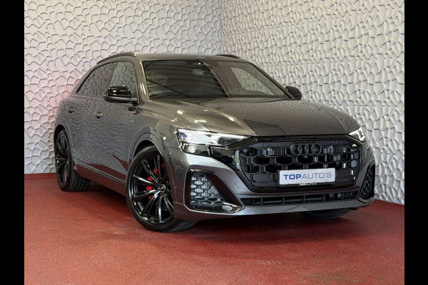 Audi Q8 60 TFSI E COMPETITION PLUS LUCHTVERING SOFT.CLOSE 23''LMV B&O ACHTERAS.BST VALCONA LEER TREKHAAK HEADUP CARBON.INT MATRIX/LASER NIEUWE ONGEBRUIKTE AUTO