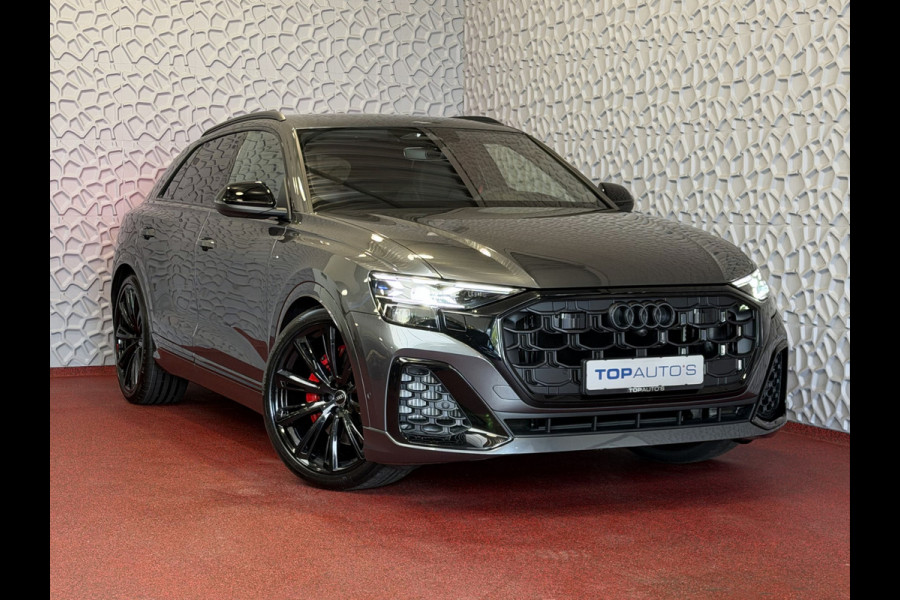 Audi Q8 60 TFSI E COMPETITION PLUS LUCHTVERING SOFT.CLOSE 23''LMV B&O ACHTERAS.BST VALCONA LEER TREKHAAK HEADUP CARBON.INT MATRIX/LASER NIEUWE ONGEBRUIKTE AUTO
