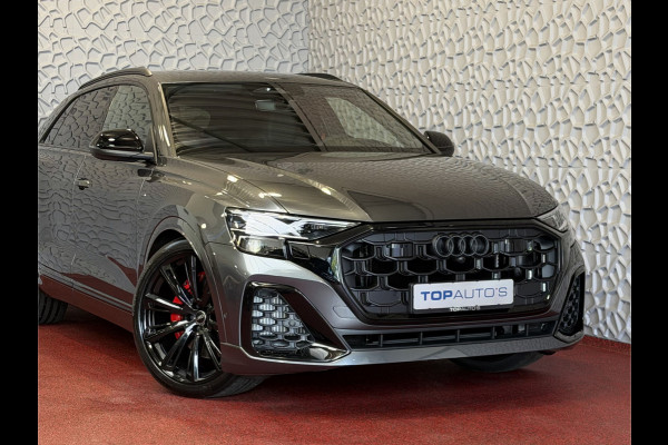 Audi Q8 60 TFSI E COMPETITION PLUS LUCHTVERING SOFT.CLOSE 23''LMV B&O ACHTERAS.BST VALCONA LEER TREKHAAK HEADUP CARBON.INT MATRIX/LASER NIEUWE ONGEBRUIKTE AUTO