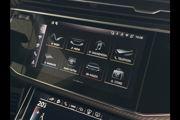 Audi Q8 60 TFSI E COMPETITION PLUS LUCHTVERING SOFT.CLOSE 23''LMV B&O ACHTERAS.BST VALCONA LEER TREKHAAK HEADUP CARBON.INT MATRIX/LASER NIEUWE ONGEBRUIKTE AUTO