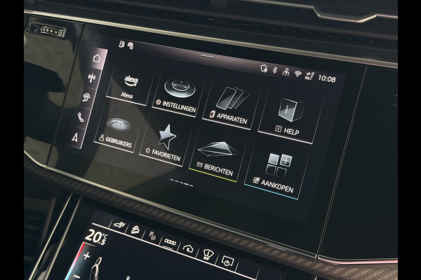 Audi Q8 60 TFSI E COMPETITION PLUS LUCHTVERING SOFT.CLOSE 23''LMV B&O ACHTERAS.BST VALCONA LEER TREKHAAK HEADUP CARBON.INT MATRIX/LASER NIEUWE ONGEBRUIKTE AUTO