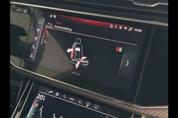 Audi Q8 60 TFSI E COMPETITION PLUS LUCHTVERING SOFT.CLOSE 23''LMV B&O ACHTERAS.BST VALCONA LEER TREKHAAK HEADUP CARBON.INT MATRIX/LASER NIEUWE ONGEBRUIKTE AUTO