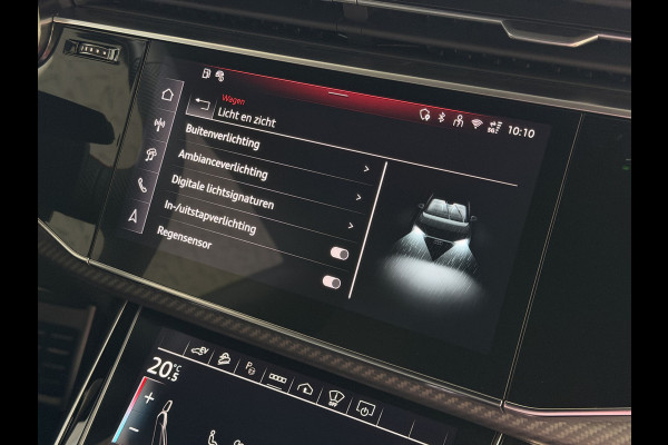 Audi Q8 60 TFSI E COMPETITION PLUS LUCHTVERING SOFT.CLOSE 23''LMV B&O ACHTERAS.BST VALCONA LEER TREKHAAK HEADUP CARBON.INT MATRIX/LASER NIEUWE ONGEBRUIKTE AUTO