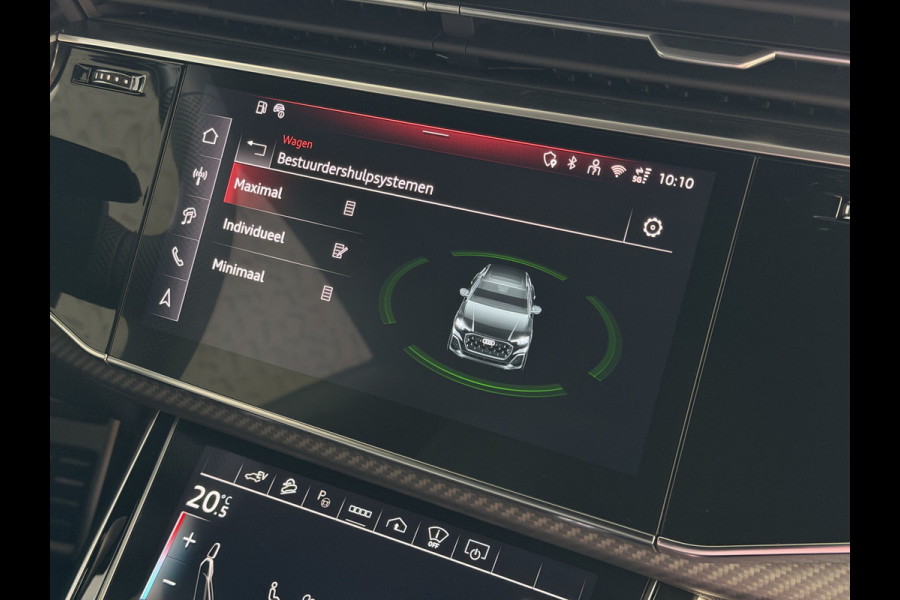 Audi Q8 60 TFSI E COMPETITION PLUS LUCHTVERING SOFT.CLOSE 23''LMV B&O ACHTERAS.BST VALCONA LEER TREKHAAK HEADUP CARBON.INT MATRIX/LASER NIEUWE ONGEBRUIKTE AUTO