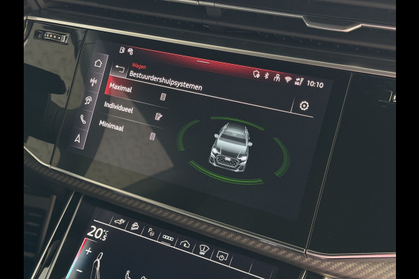 Audi Q8 60 TFSI E COMPETITION PLUS LUCHTVERING SOFT.CLOSE 23''LMV B&O ACHTERAS.BST VALCONA LEER TREKHAAK HEADUP CARBON.INT MATRIX/LASER NIEUWE ONGEBRUIKTE AUTO