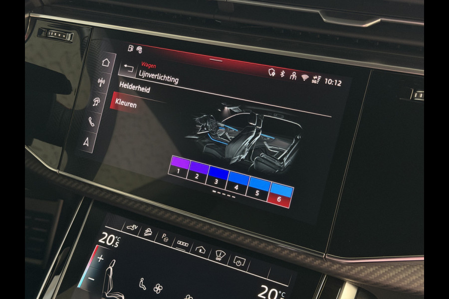 Audi Q8 60 TFSI E COMPETITION PLUS LUCHTVERING SOFT.CLOSE 23''LMV B&O ACHTERAS.BST VALCONA LEER TREKHAAK HEADUP CARBON.INT MATRIX/LASER NIEUWE ONGEBRUIKTE AUTO