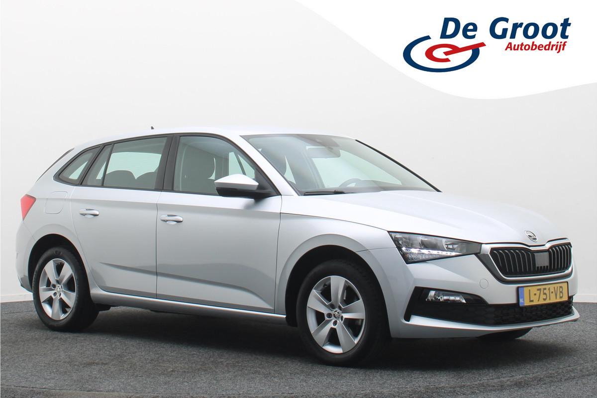 Škoda SCALA 1.0 TSI Ambition Eerste Eigenaar, Airco, Rijstrooksensor, Cruise, Apple Carplay, DAB, PDC, 16''