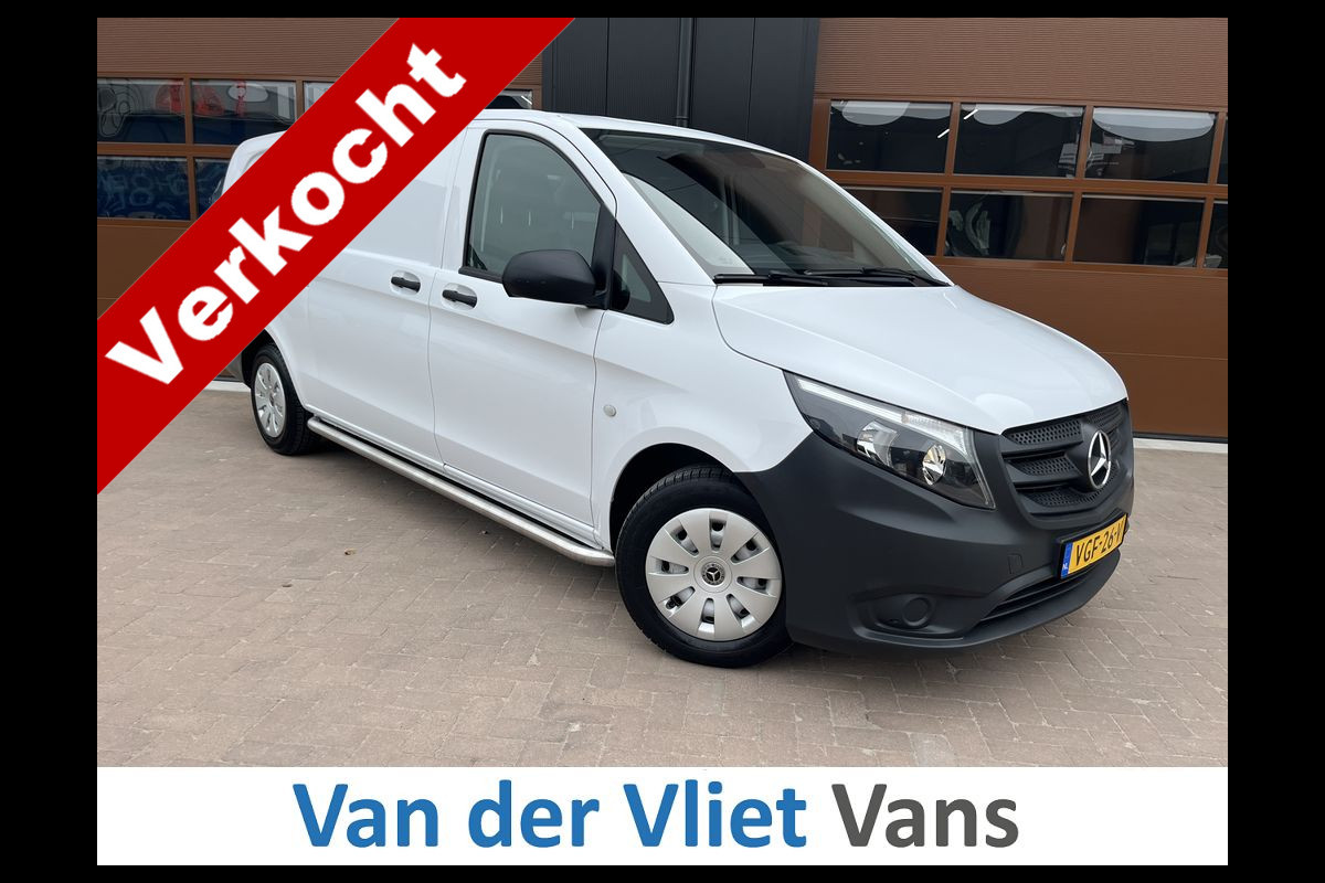 Mercedes-Benz Vito 110 CDI 102 pk E6 XL Extra Lang 3p Lease €253 p/m, Airco, Camera, laadbrug,  onderhoudshistorie aanwezig