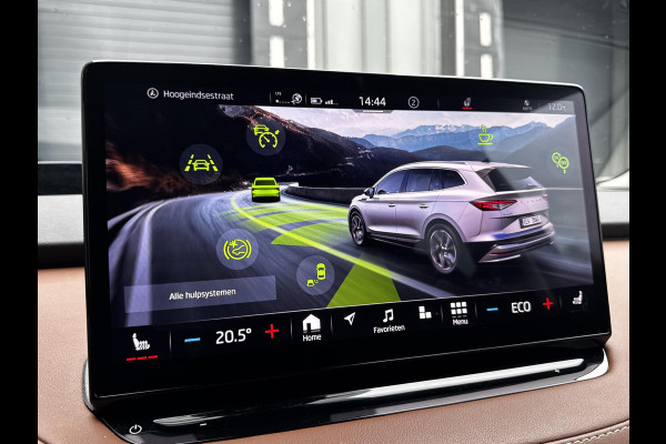 Škoda ENYAQ iV 80 | SOH: 89,7% | Sport Pakket | Leder Pakket | Climate Pakket | Assistentie Pakket | Comfort Plus Pakket | HUD | Trekhaak | Cam | Addaptive CC |