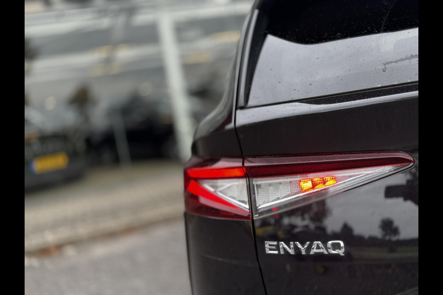 Škoda ENYAQ iV 80 | SOH: 89,7% | Sport Pakket | Leder Pakket | Climate Pakket | Assistentie Pakket | Comfort Plus Pakket | HUD | Trekhaak | Cam | Addaptive CC |