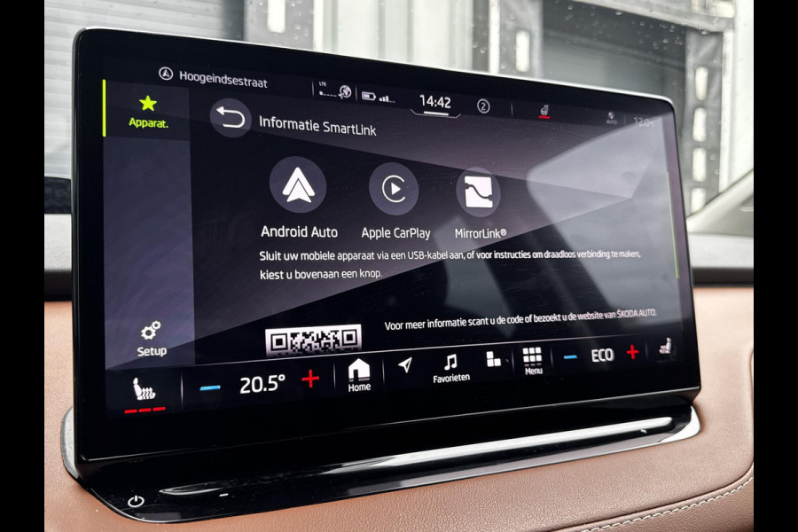 Škoda ENYAQ iV 80 | SOH: 89,7% | Sport Pakket | Leder Pakket | Climate Pakket | Assistentie Pakket | Comfort Plus Pakket | HUD | Trekhaak | Cam | Addaptive CC |