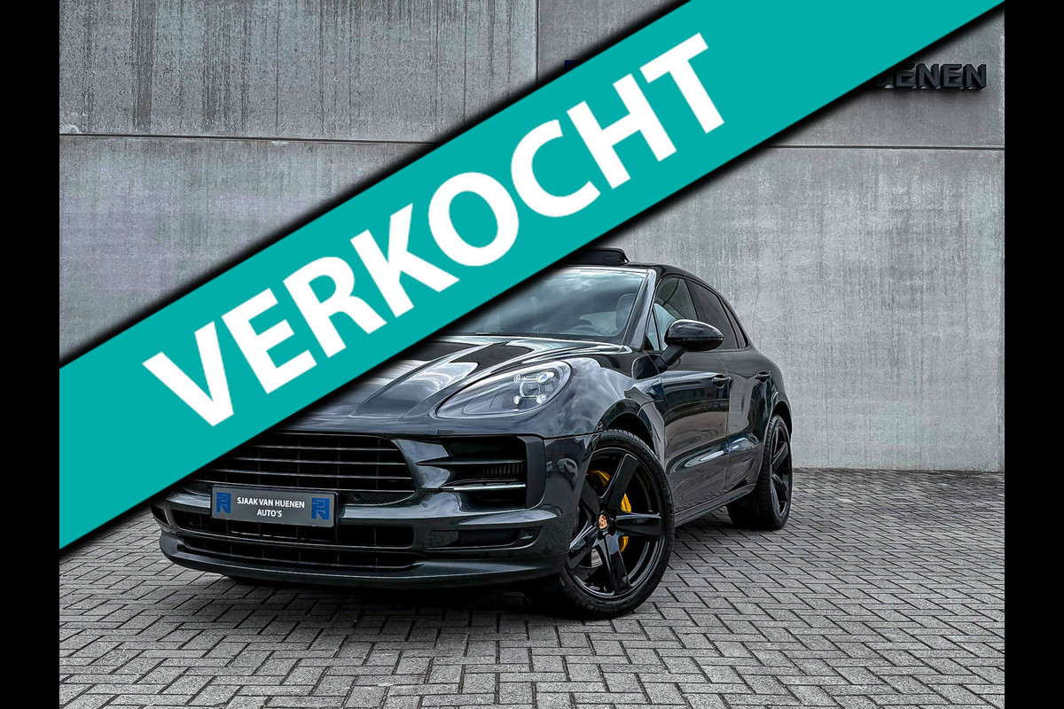 Porsche Macan 3.0 S 354pk V6 PDK SportDesign GTS NIEUW MODEL! Panoramadak|LED|Luchtv.|Leer/Alcantara|Black|SportChrono|BOSE|21Inch