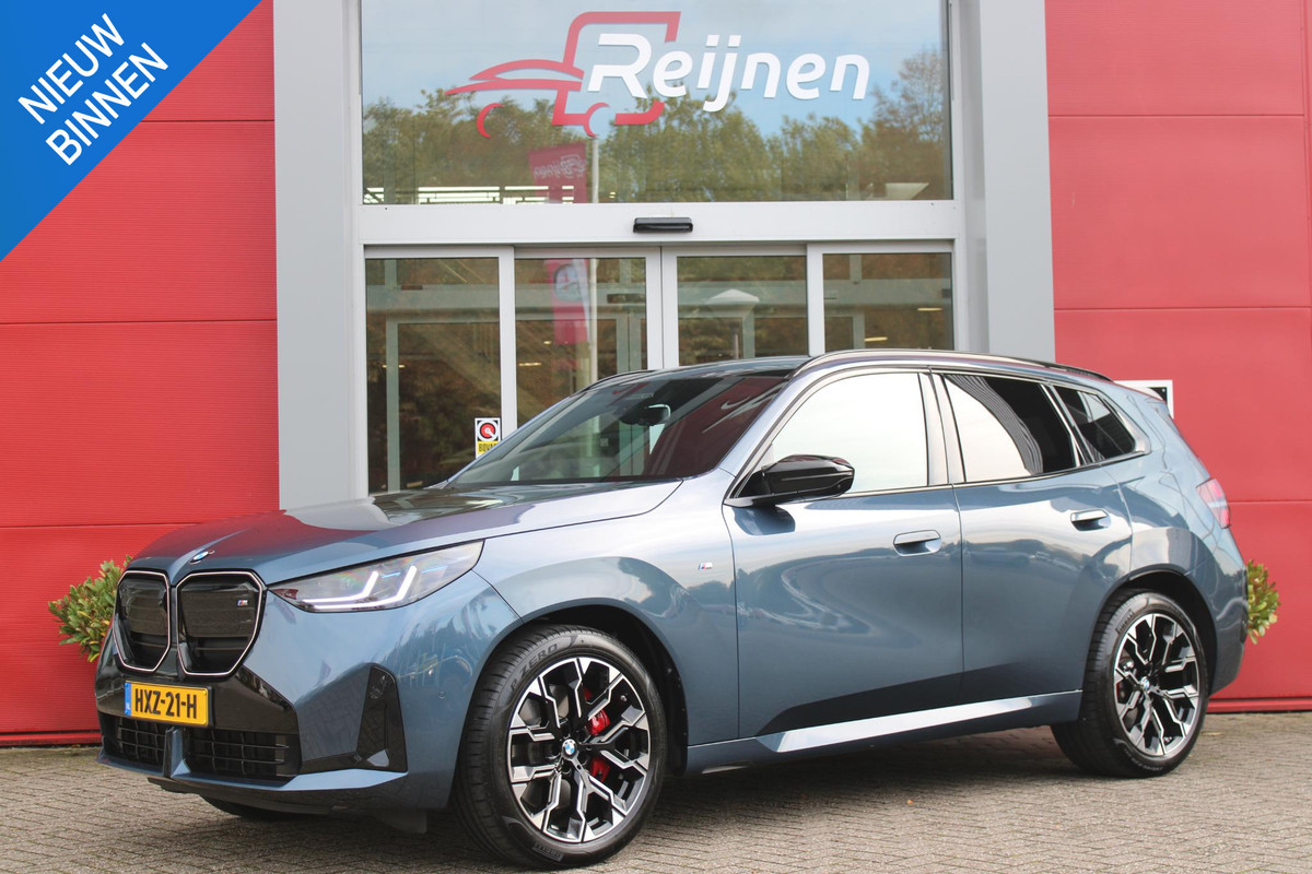 BMW X3 M50 xDrive 399PK M-SPORT PRO | PANORAMA DAK | HARMAN KARDON AUDIO SYSTEM | COMFORT PACK: (STOELVENTILATIE OP DE VOORSTOELEN, ELEKTRISCH VERWARMBARE VOORSTOELEN EN BUITENSTE ZITPLAATSEN ACHTERIN, HANDBEDIENDE ZONNESCHERMEN VOOR ACHTERPORTIERRUITEN) | PREMIUM PACK: (ELEKTRISCH VERSTELBARE LENDESTEUN VOOR BESTUURDER EN PASSAGIER, TRAVEL EN COMFORT SYSTEEM, ADAPTIEVE LED KOPLAMPEN) | PROFESSIONAL PACK: (PARKING ASSISTANT PLUS, DRIVING ASSISTANT PLUS, INTERIEURCAMERA, BMW LIVE COCKPIT PROFESSIONAL) | SHADOW LINE | NAVIGATIE | DRAADLOZE APPLE CARPLAY/ANDROID AUTO | DUBBELE D