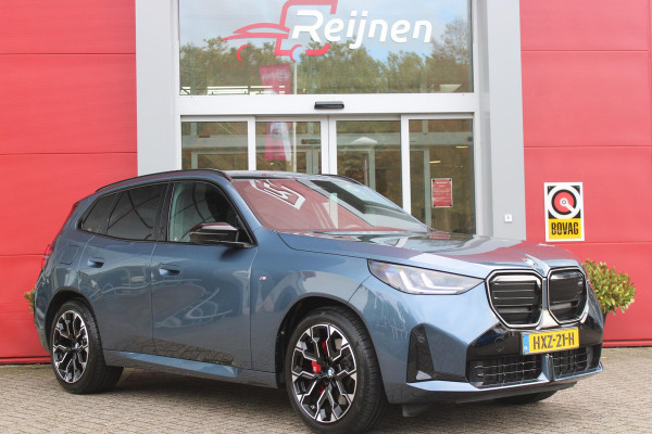 BMW X3 M50 xDrive 399PK M-SPORT PRO | PANORAMA DAK | HARMAN KARDON AUDIO SYSTEM | COMFORT PACK: (STOELVENTILATIE OP DE VOORSTOELEN, ELEKTRISCH VERWARMBARE VOORSTOELEN EN BUITENSTE ZITPLAATSEN ACHTERIN, HANDBEDIENDE ZONNESCHERMEN VOOR ACHTERPORTIERRUITEN) | PREMIUM PACK: (ELEKTRISCH VERSTELBARE LENDESTEUN VOOR BESTUURDER EN PASSAGIER, TRAVEL EN COMFORT SYSTEEM, ADAPTIEVE LED KOPLAMPEN) | PROFESSIONAL PACK: (PARKING ASSISTANT PLUS, DRIVING ASSISTANT PLUS, INTERIEURCAMERA, BMW LIVE COCKPIT PROFESSIONAL) | SHADOW LINE | NAVIGATIE | DRAADLOZE APPLE CARPLAY/ANDROID AUTO | DUBBELE D