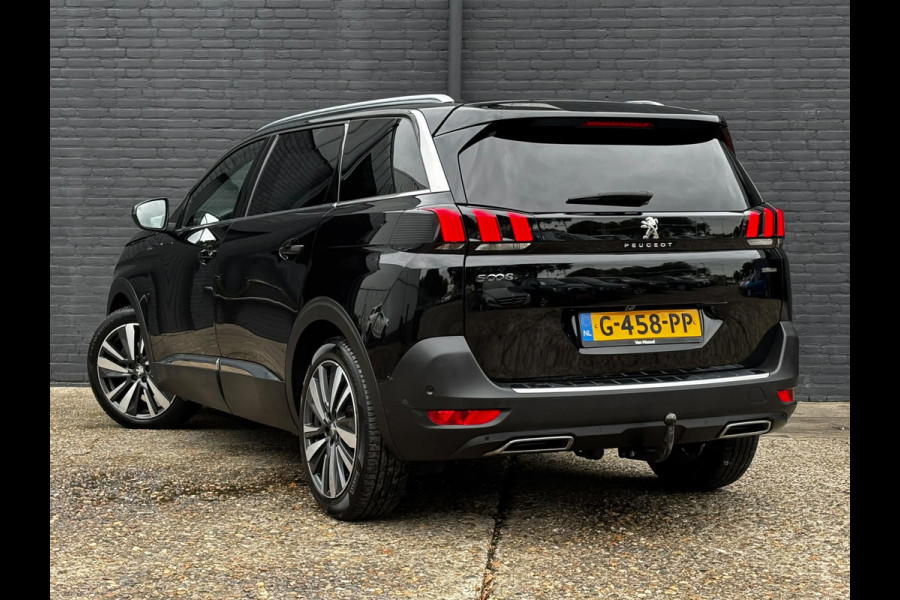Peugeot 5008 1.2 PureTech GT-Line PANO|TREKHAAK|LEDER|7PERSOONS|STOELVER|KEYLESS