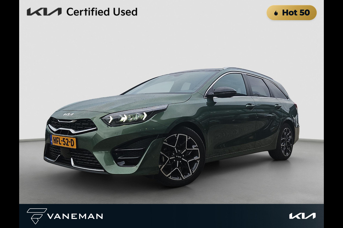 Kia Ceed Sportswagon 1.5 T-GDi GT-Line | Sportstuur | Stoel- en Stuurverwarming | Elektr. Achterklep | Lane Assist |