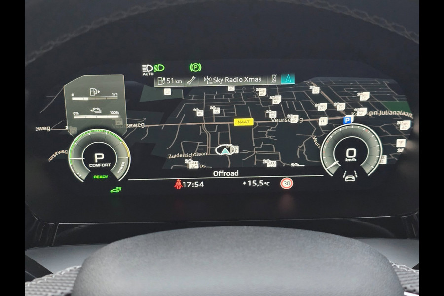 Audi A3 Sportback 40 TFSI e RS3 Look / B & O / Acc / Lane Assist / Dode Hoek / Dig Cockpit / Navi / Ecc / Elek Pakket / Allu Velge